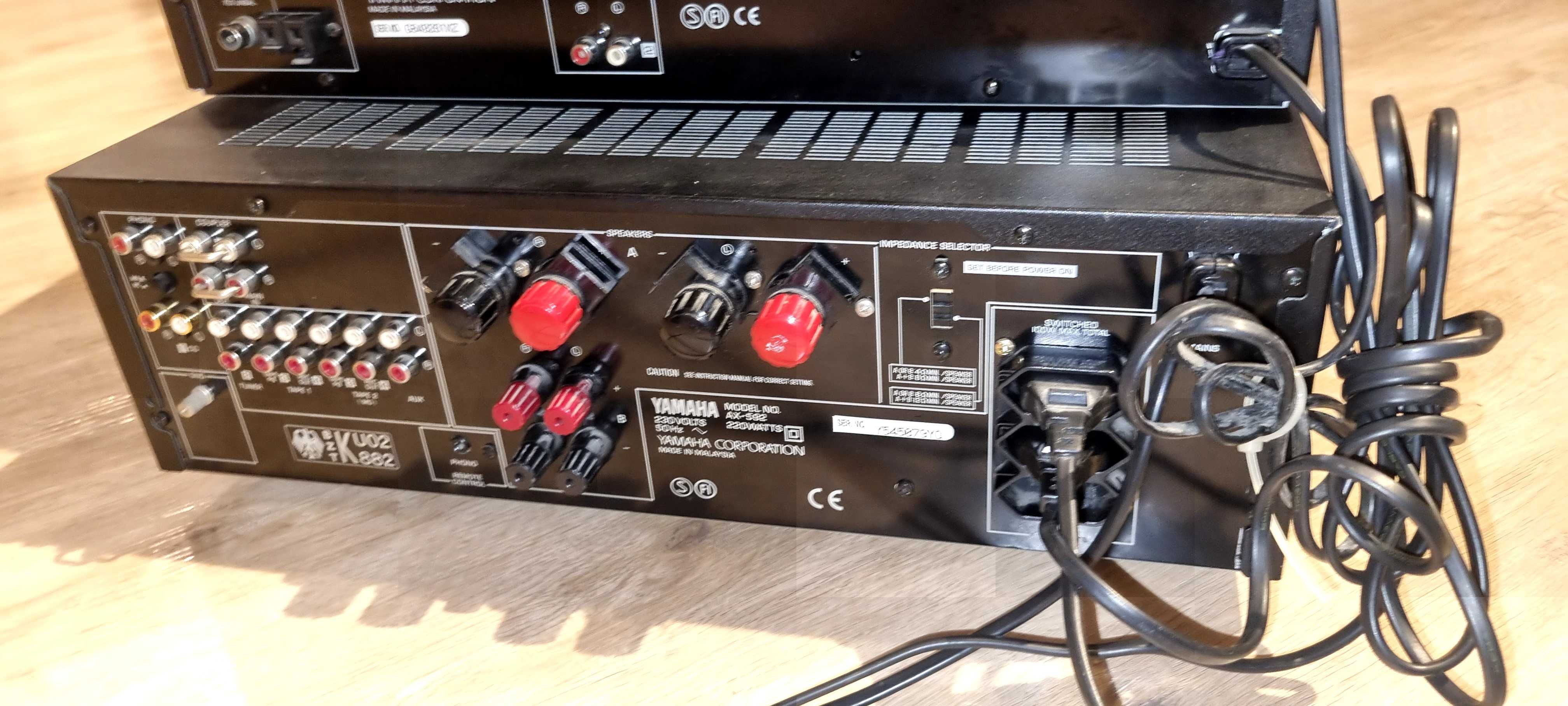Zestaw yamaha AX-592 CDX-493 TX-492