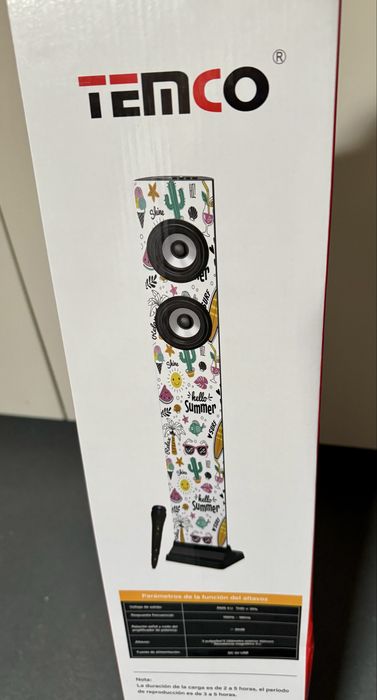 Portable Speaker JA05-3 TEMCO - karaoke64586428140419120