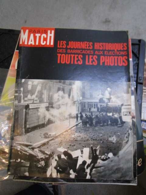 Maio 1968 Paris revistas da altura