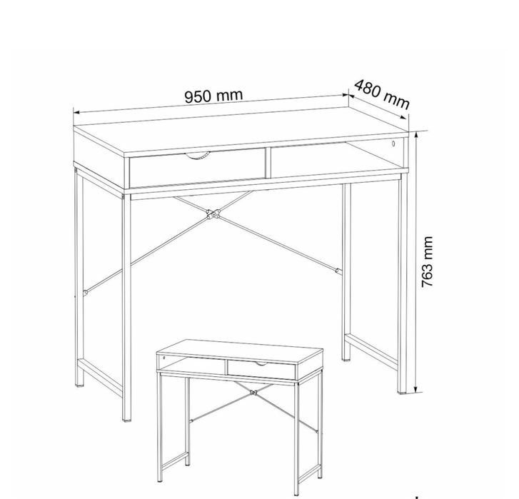 Письмовий стіл лофт