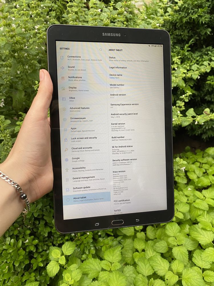 Планшет Samsung Galaxy Tab E SM-T560NU 16 Гб