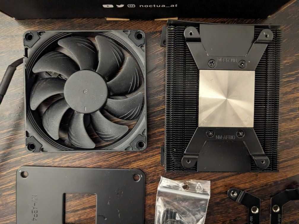Chłodzenie procesora Noctua NH-L9a-AM4 chromax.black + AM5 bracket