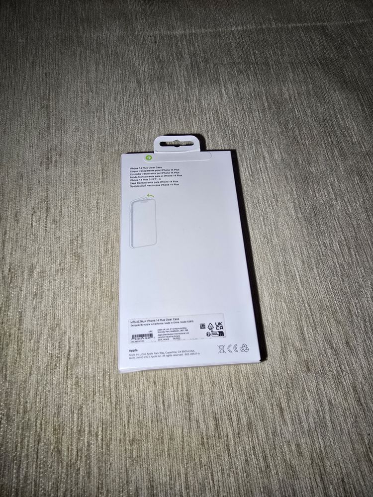 Etui APPLE Clear Case MagSafe do iPhone 14 Plus Przezroczysty