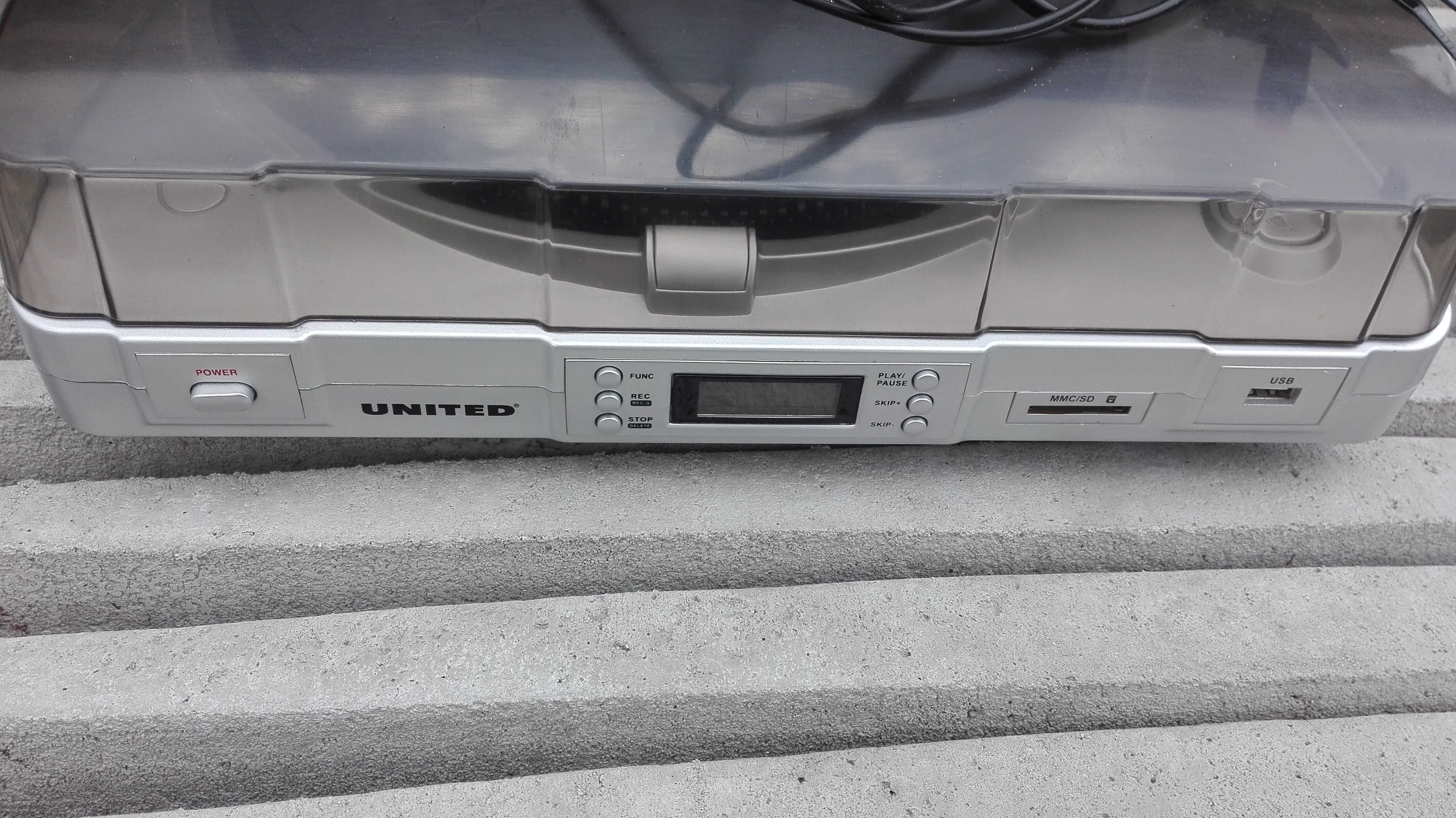Gramofon United  USB MmC/sd