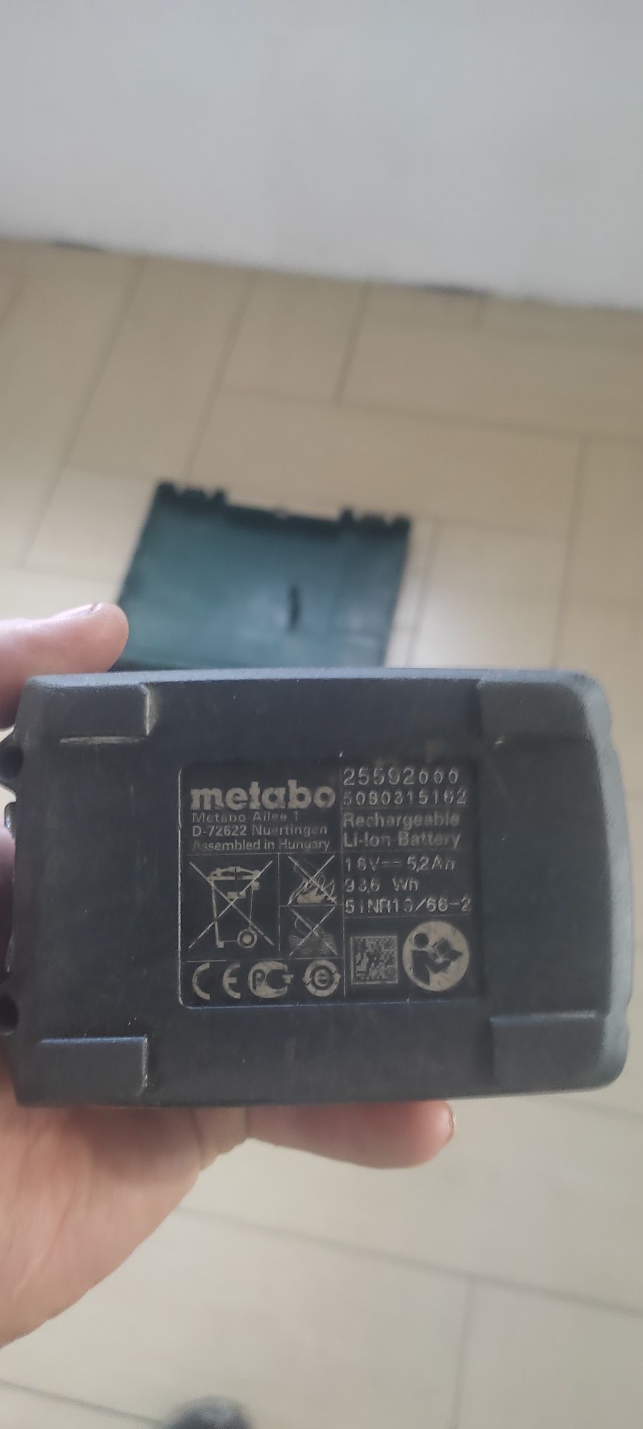 Шуруповерт Metabo BS LTX 18 impuls  Bosch gsr 120