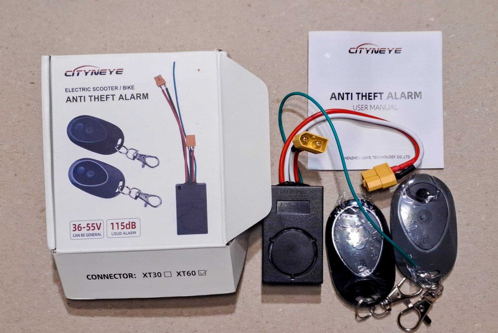 Alarm blokada pilot do hulajnogi Ninebot Max G30 G30D 36-55V XT60