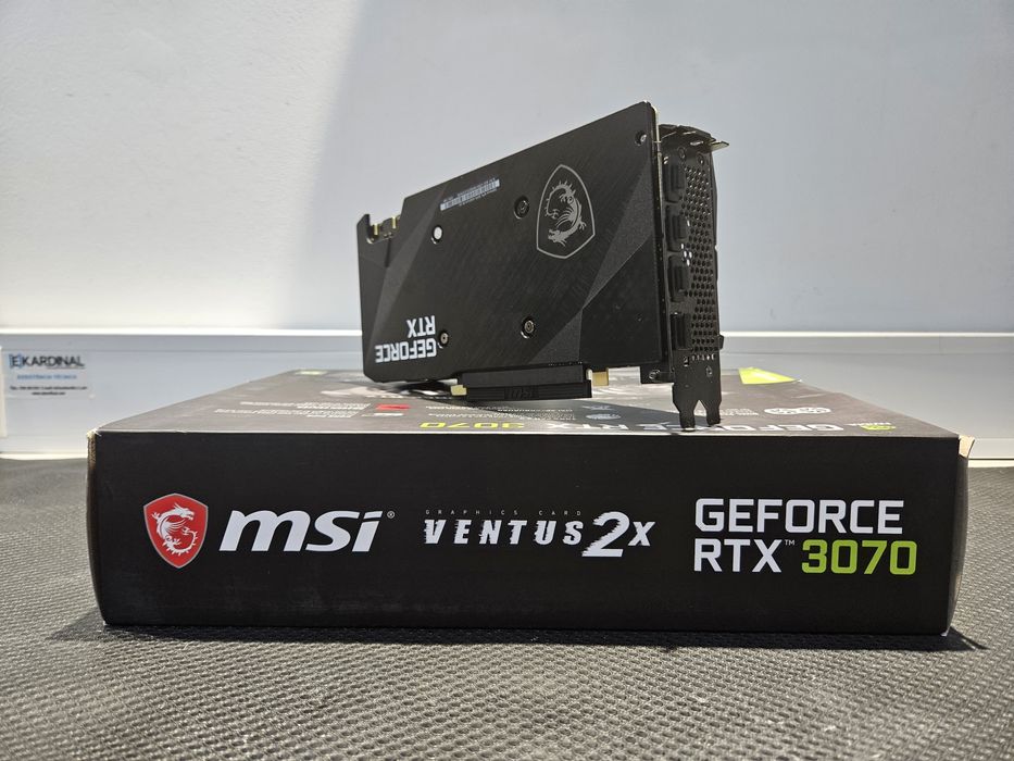 Msi rtx 3070 ventus 2x OC como nova