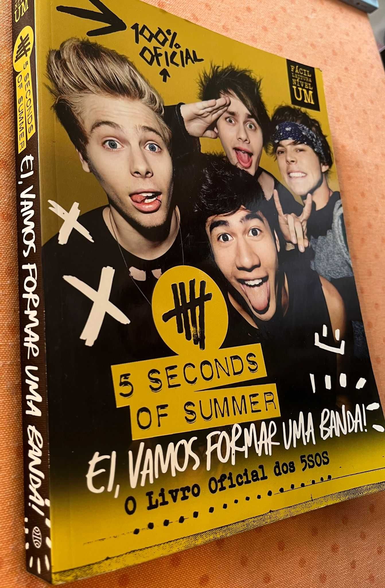 Livro 5 Seconds of Summer "Ei, vamos formar uma banda!"