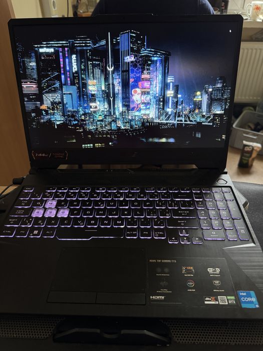 Laptop gamingowy Asus Tuf gaming F15 RTX3050
