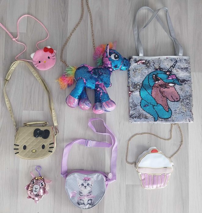 Zestaw torebki na ramię dla dziewczynki