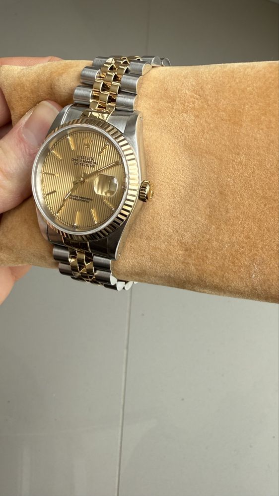 Oryginalny ROLEX Datejust Tapestry Dial 36 - unikat w pięknym stanie !