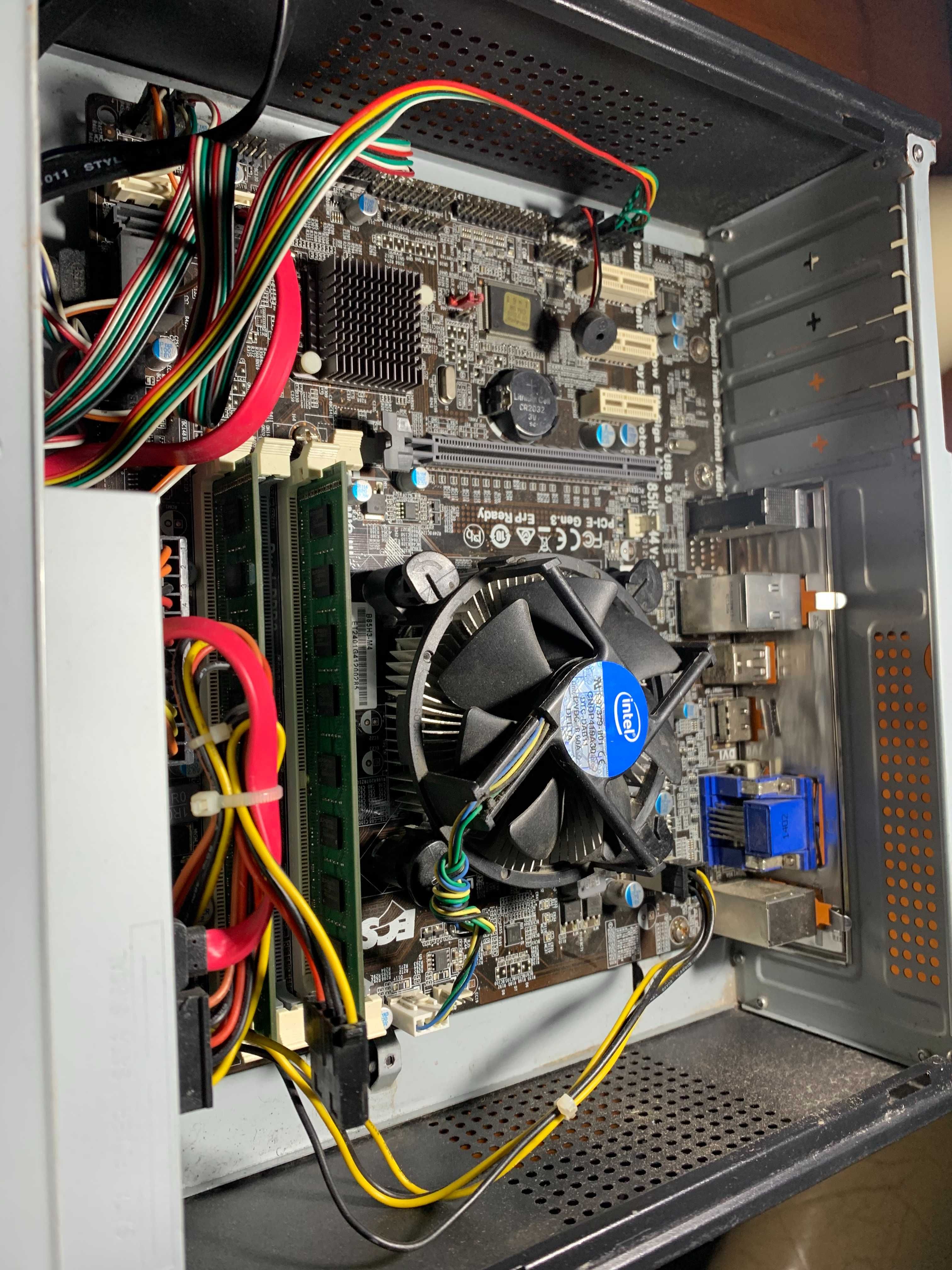 Компьютер Системный блок Socket LGA 1150 CPU Intel Celeron G1820