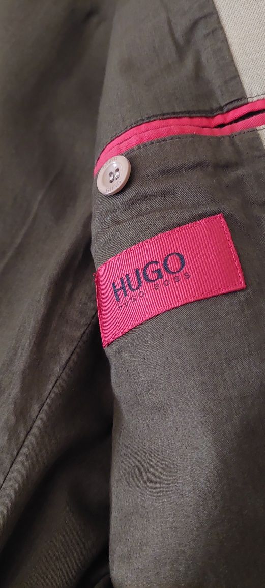 Casaco Hugo Boss militar - red label