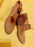 Botki zamszowe Camel, rozmiar 38
