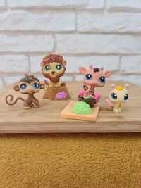 Littlest Pet Shop Safari 4 figurki