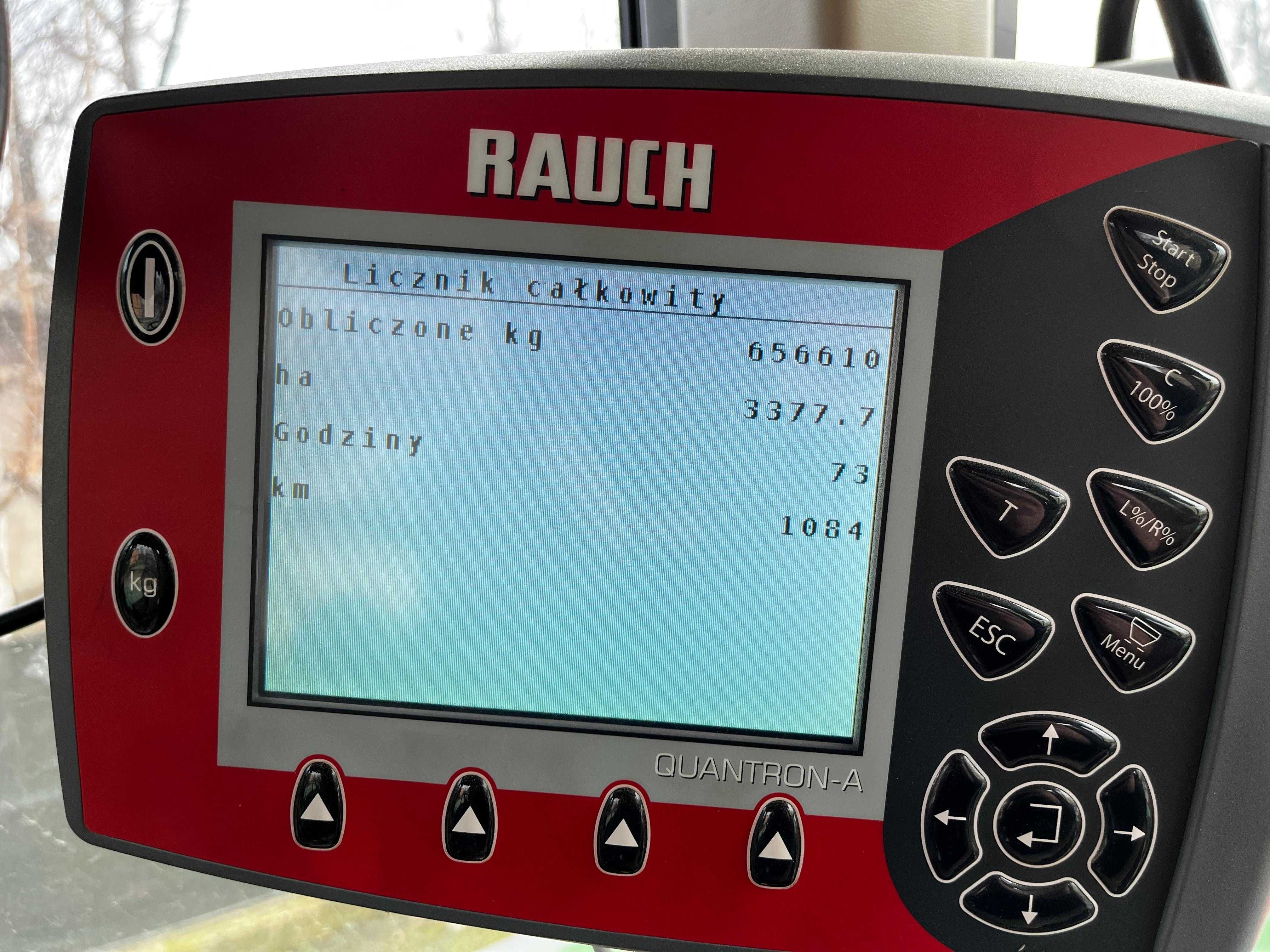 Rozsiewacz nawozu RAUCH AXIS 30.1Q 2014 Stan idealny KUHN  20.1 30.2 W