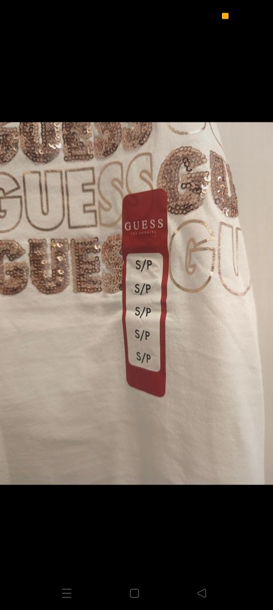 Guess koszulka damska na ramiączkach rozm S