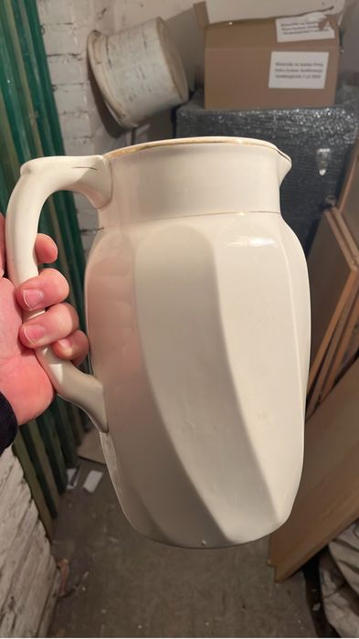 Duży, piękny porcelanowy dzban toaletowy. Misnia??