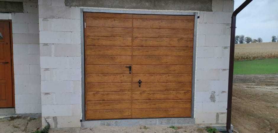 Brama garażowa Drzwi stalowe Bramy garażowe do muru Brama na wymiar