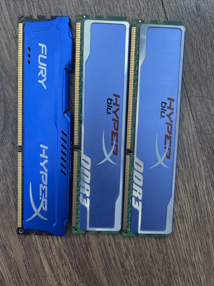 Оперативна пам’ять ddr 3 hyper x blu, hyper fury