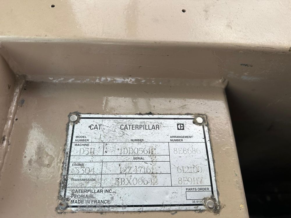 spycharka CAT D5 stan bardzo dobry