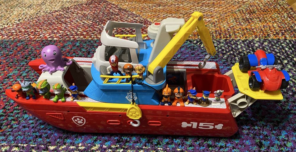 Psi patrol duży zestaw Paw Patrol. Tanio