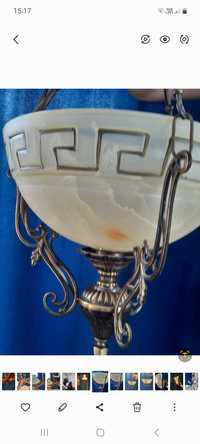 Lampa szklana  sufitowa