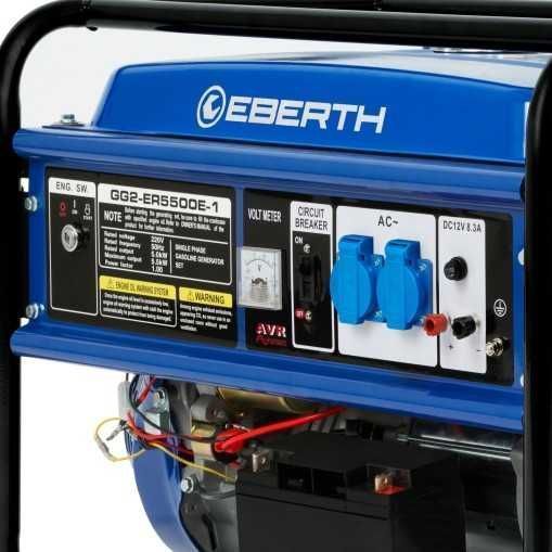 Генератор EBERTH GG1-ER5500E-1 потужністю 5500 Вт