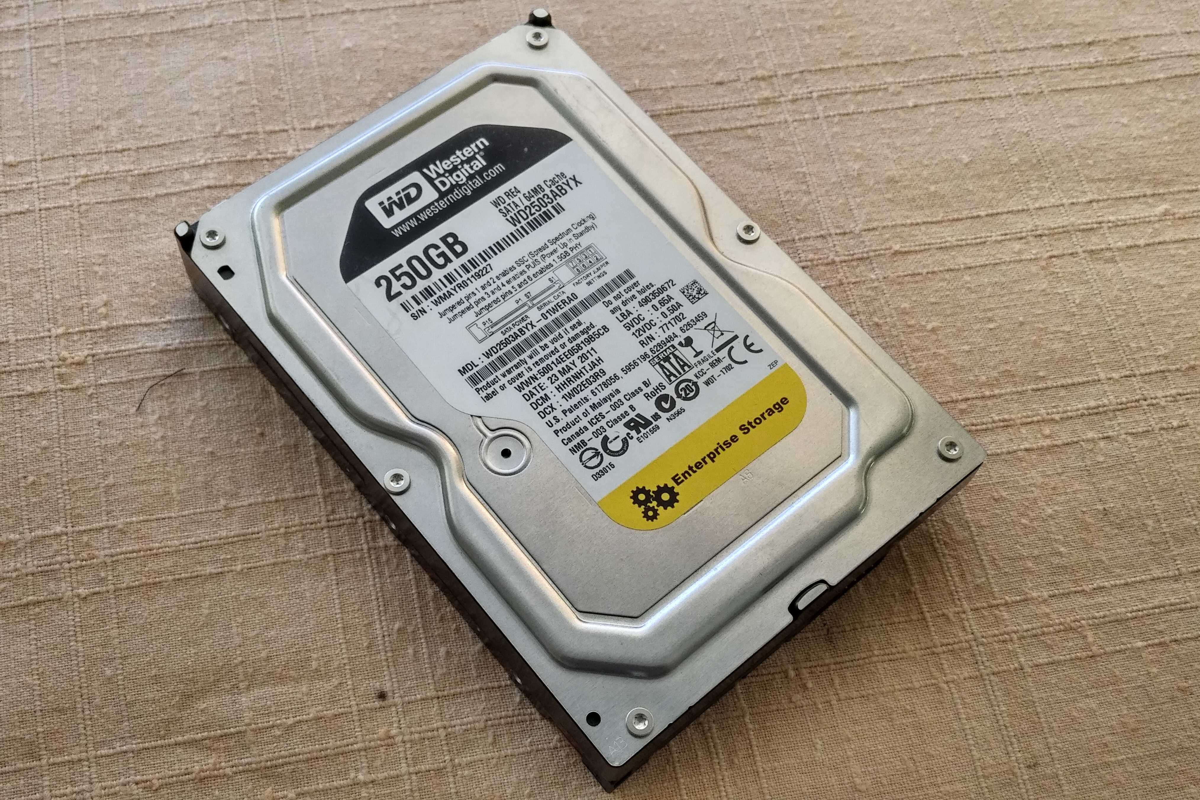 Disco Sata 250gb 3.5" 64Mb 7200rpm