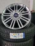 JANTES 17 ORIGINAIS FORD C MAX ANTRACITE USADAS EM BOM ESTADO COM PNEUS USADOS