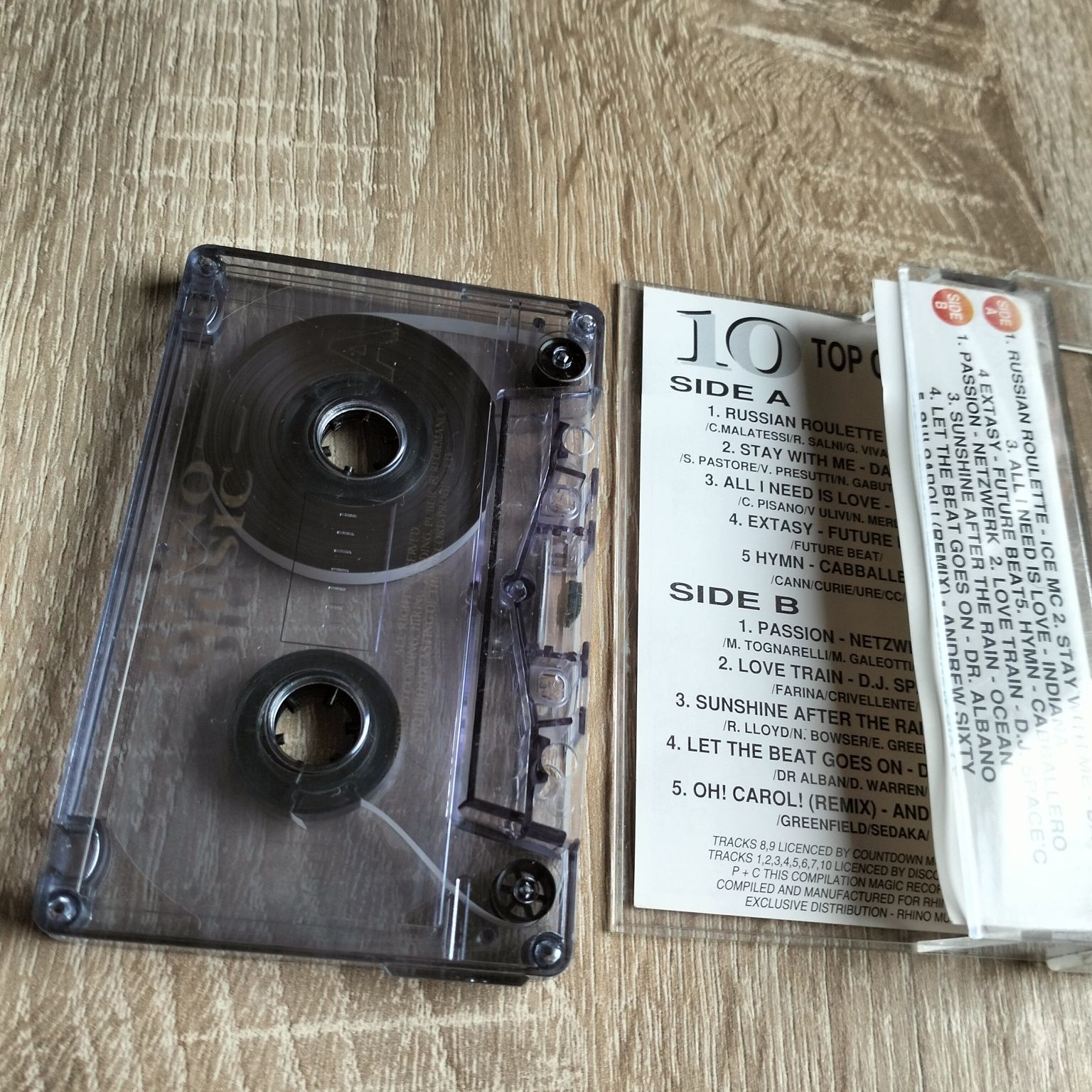 Kaseta magnetofonowa Dj Rhino