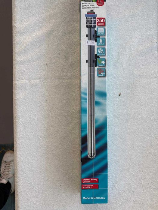 Termoaquecedor EHEIM JÄGER 250W – Novo – 400 a 600L