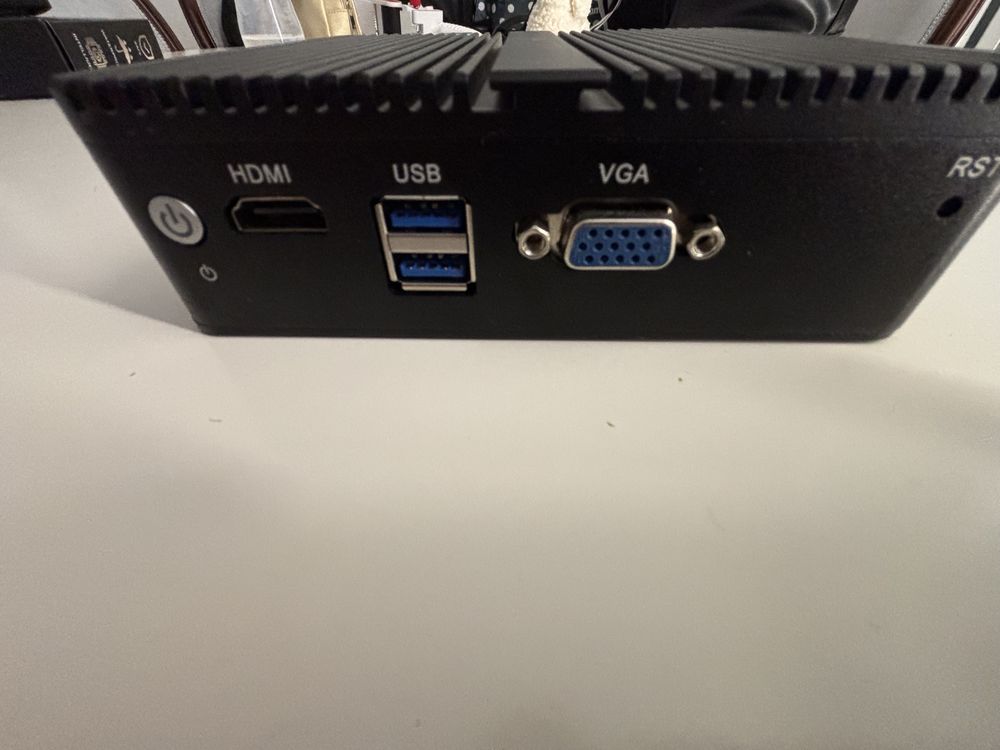 Mini PC j4125 com 4 lans 2,5GB
