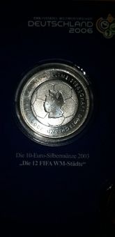 Moedas Fifa 2003/4/5/6 Proof