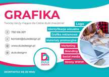Wizytówki Ulotki LOGO Banery Plakaty GRAFIKA KOMPUTEROWA fv