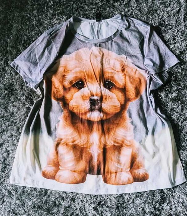 Nowa bluzka piesek rozmiar 2XL