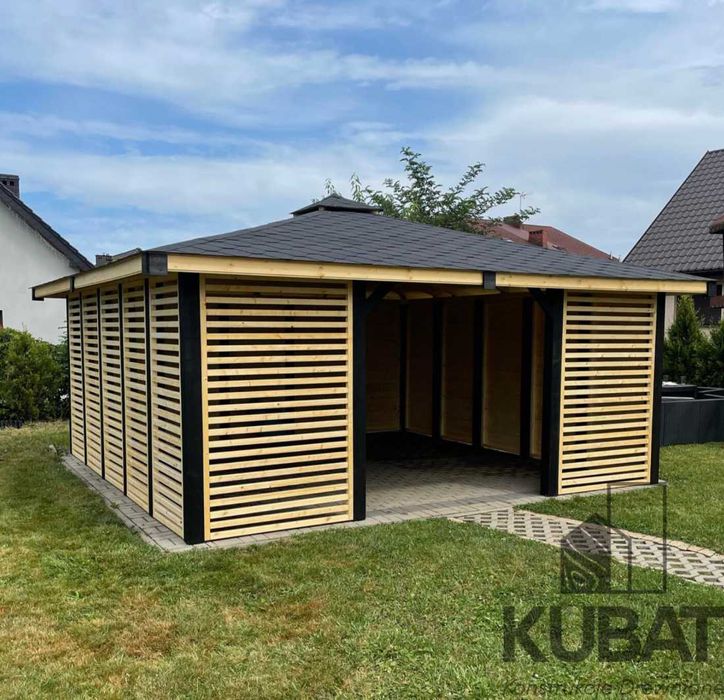 Altana ogrodowa 4x4 | Nowoczesna  altana  | altanka drewniana