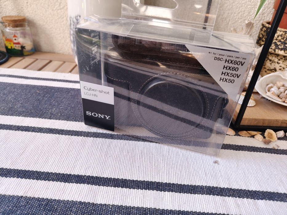 Pokrowiec Sony LCJ-HN skórzany do aparatu DSC-HX60V HX50 Etui futerał