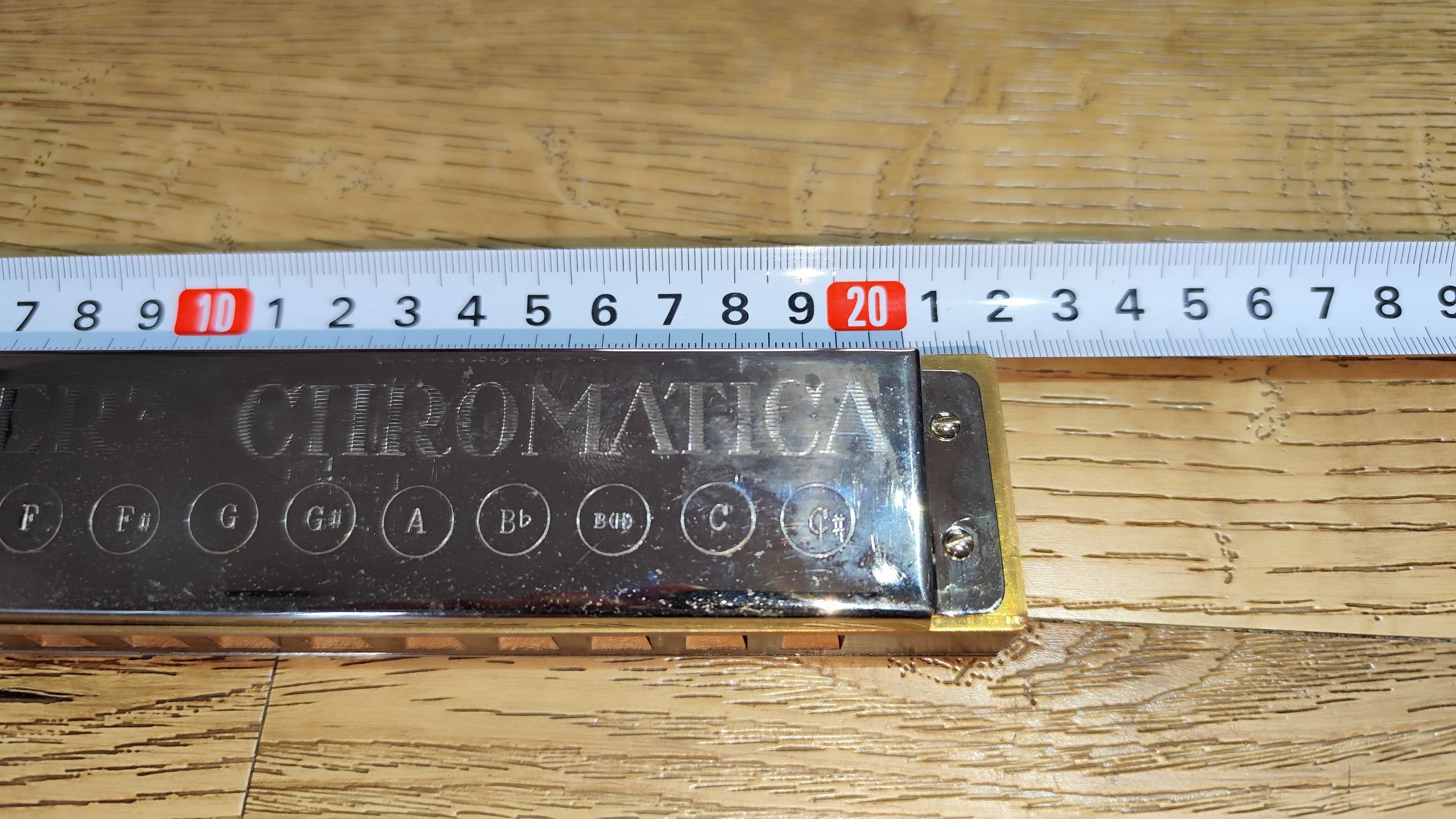 Harmonijka Hohner Chromatica Basowa unikatowa kolekcjonerska lata 60"