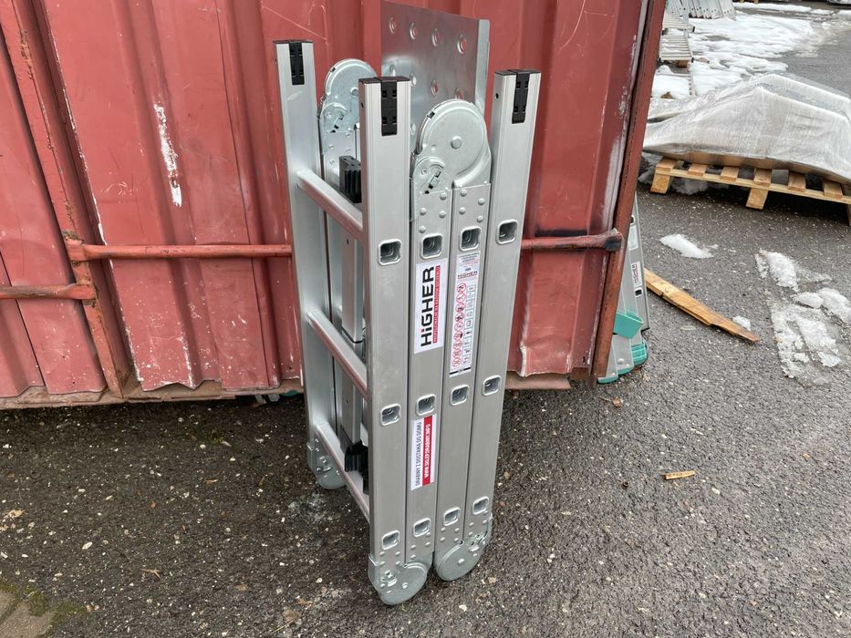 Drabina składana przegubowa wielofunkcyjna uniwersalna 4x3 II Gat