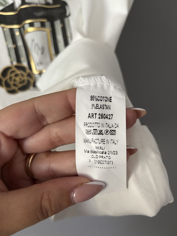 Piękna bluzka bawełniana premium z pieskiem