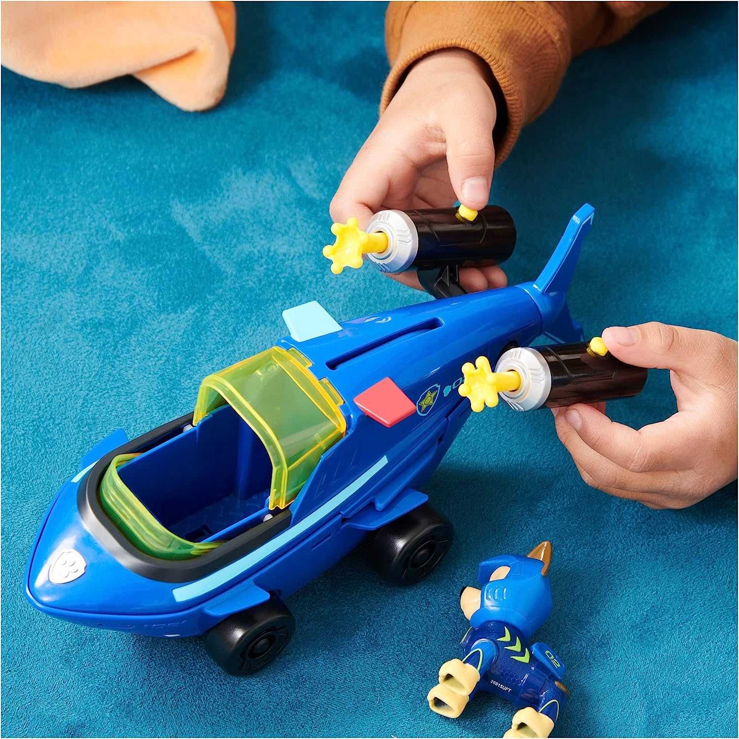 Paw Patrol Aqua Pups Chase Transforming Shark Vehicle