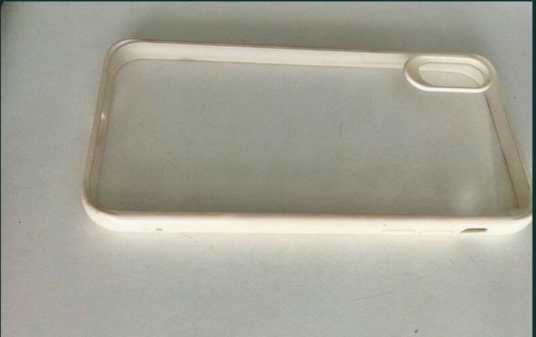 iPhone XS MAX Capa com rebordo em silicone para máxima proteção