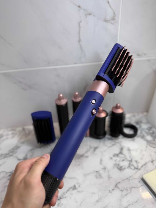 Стайлер Dyson Airwrap (Vinca Blue) на 6 насадок топ якість для волосся