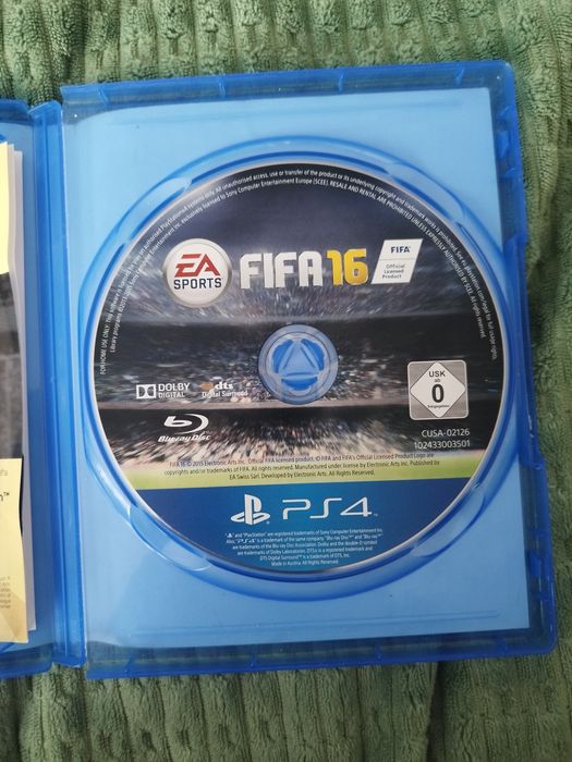 Gra FIFA 16 na PlayStation 4