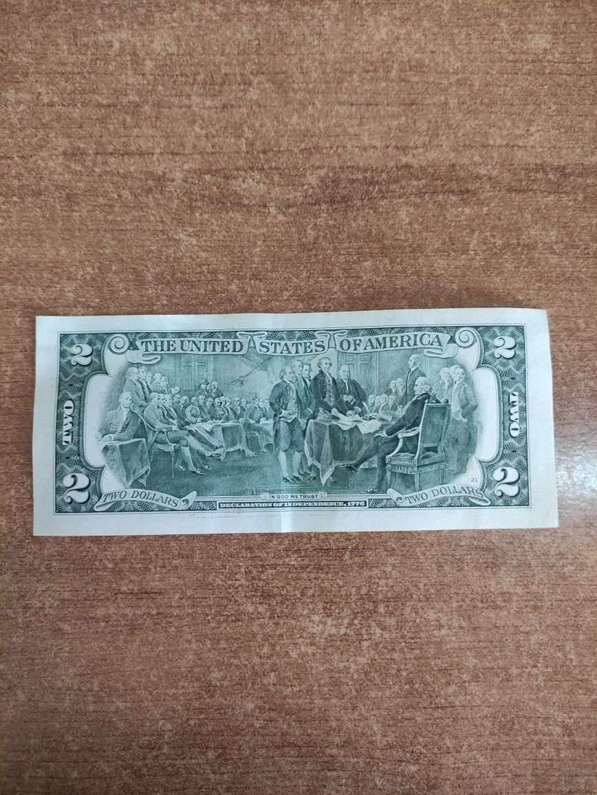 Artigo de Coleção,Nota 2 Dólares John Wayne