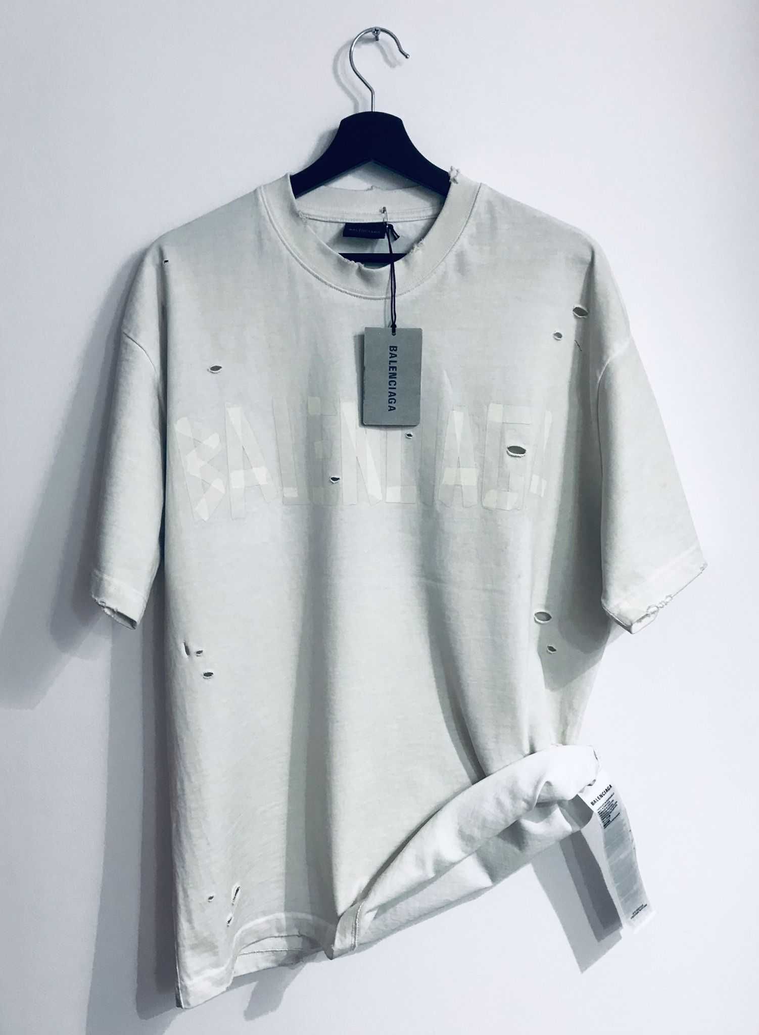 Casual t-shirt Balenciaga męski unisex