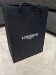 Longines torba papierowa po zegarku