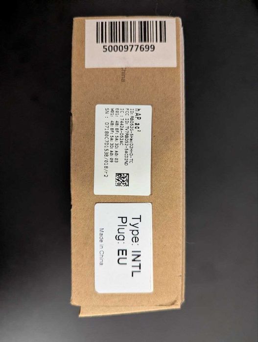 Mikrotik hap ac2 (RBD52G-5HacD2HnD-TC)