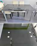Mesa de vidro 2m